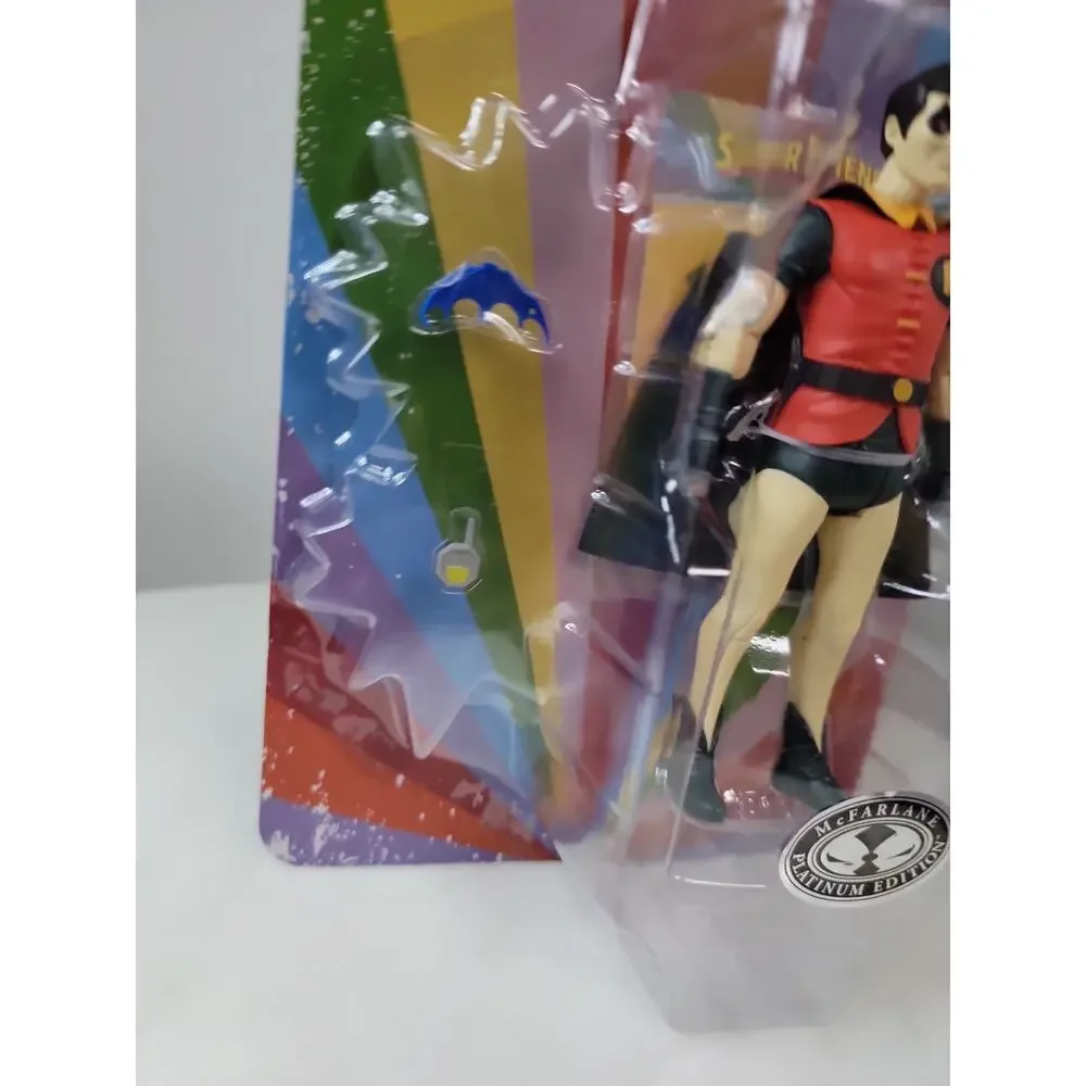 McFarlane Toys DC Retro Super Friends Evil Robin Platinum Edition Chase NEW